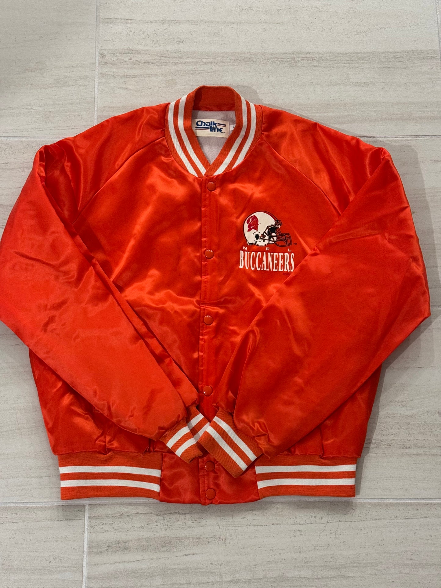 Tampa Bay Buccaneers Creamsicle Chalk Line Jacket