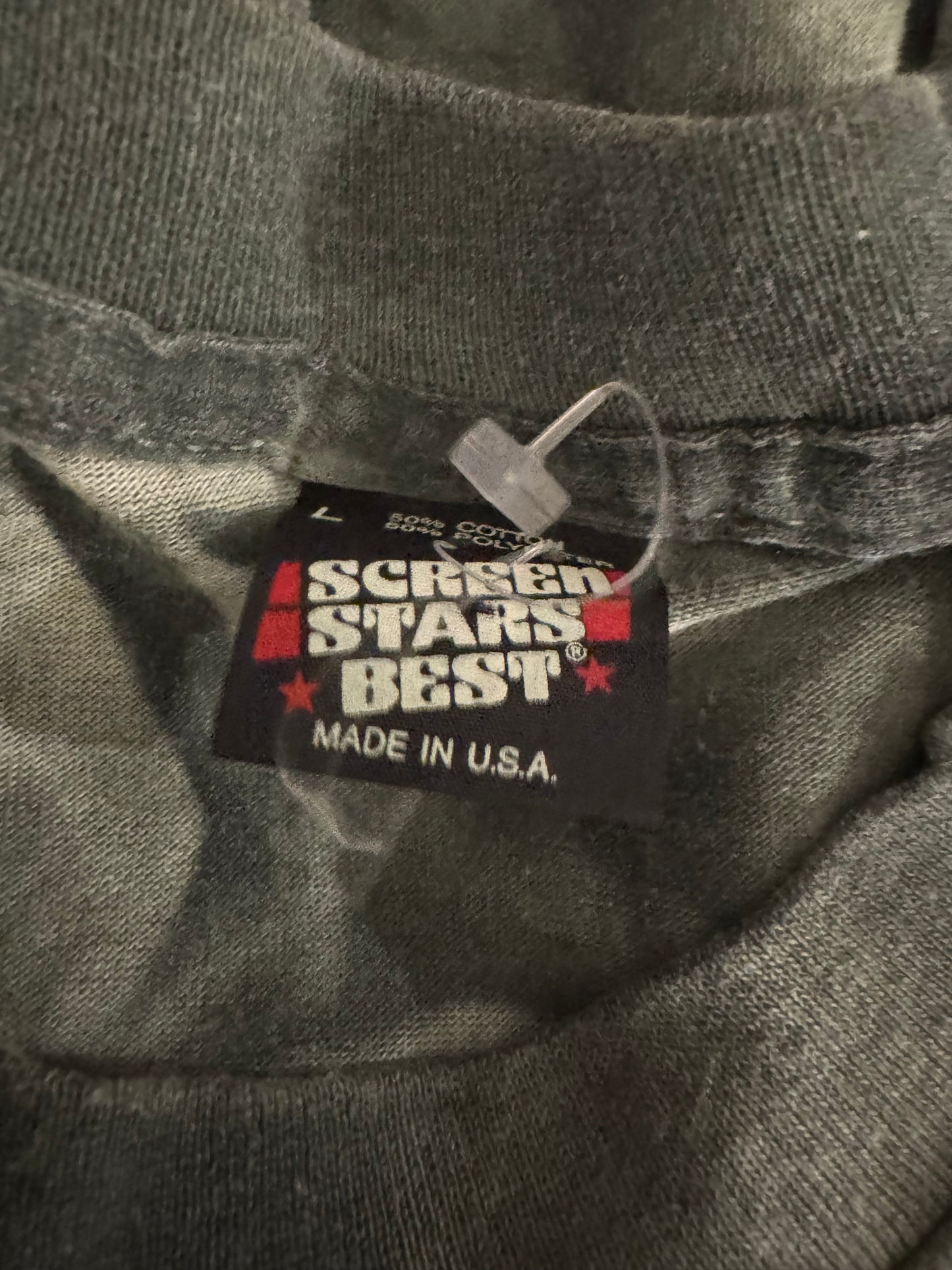 90s BASS FISHING TIE-DYE T-Shirt arkansas