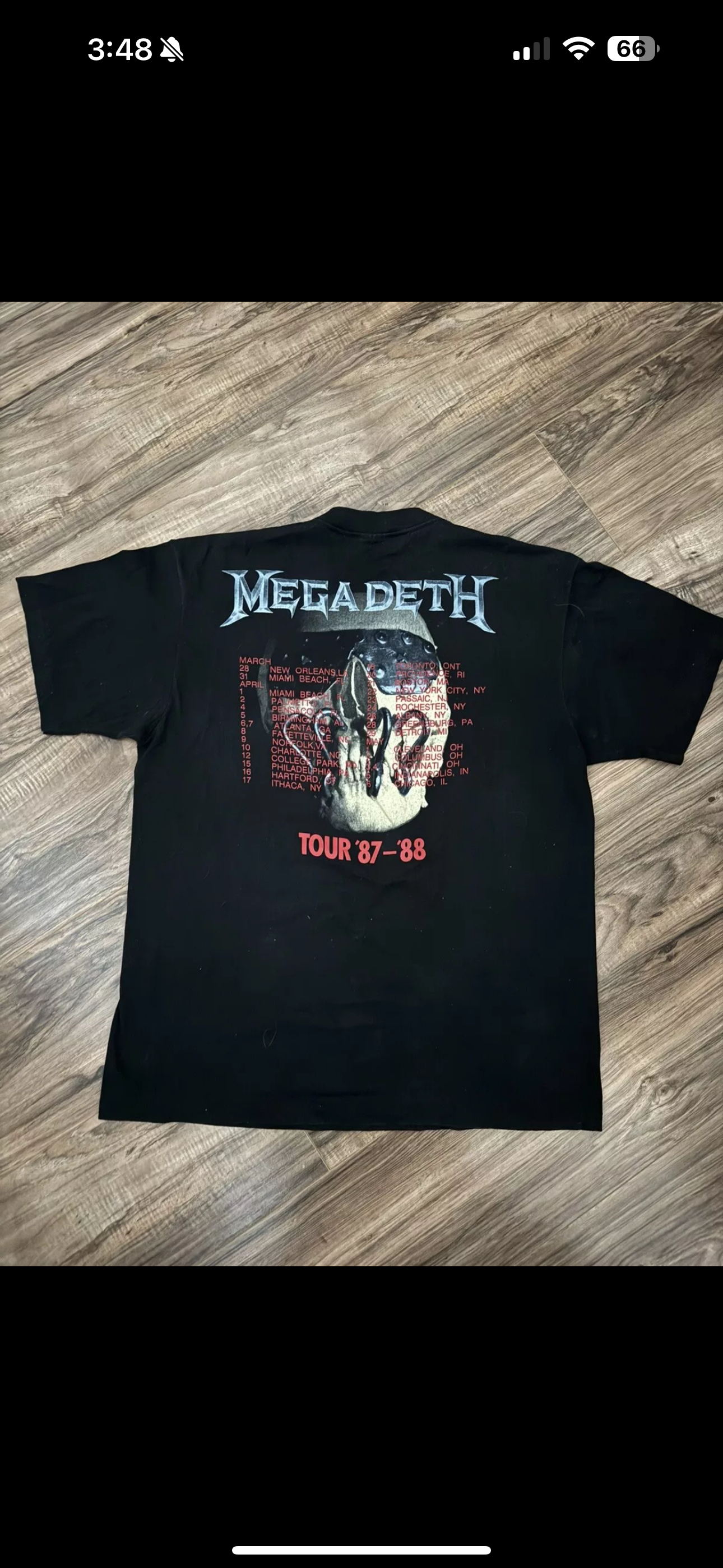 Vintage MegaDeth T-shirt