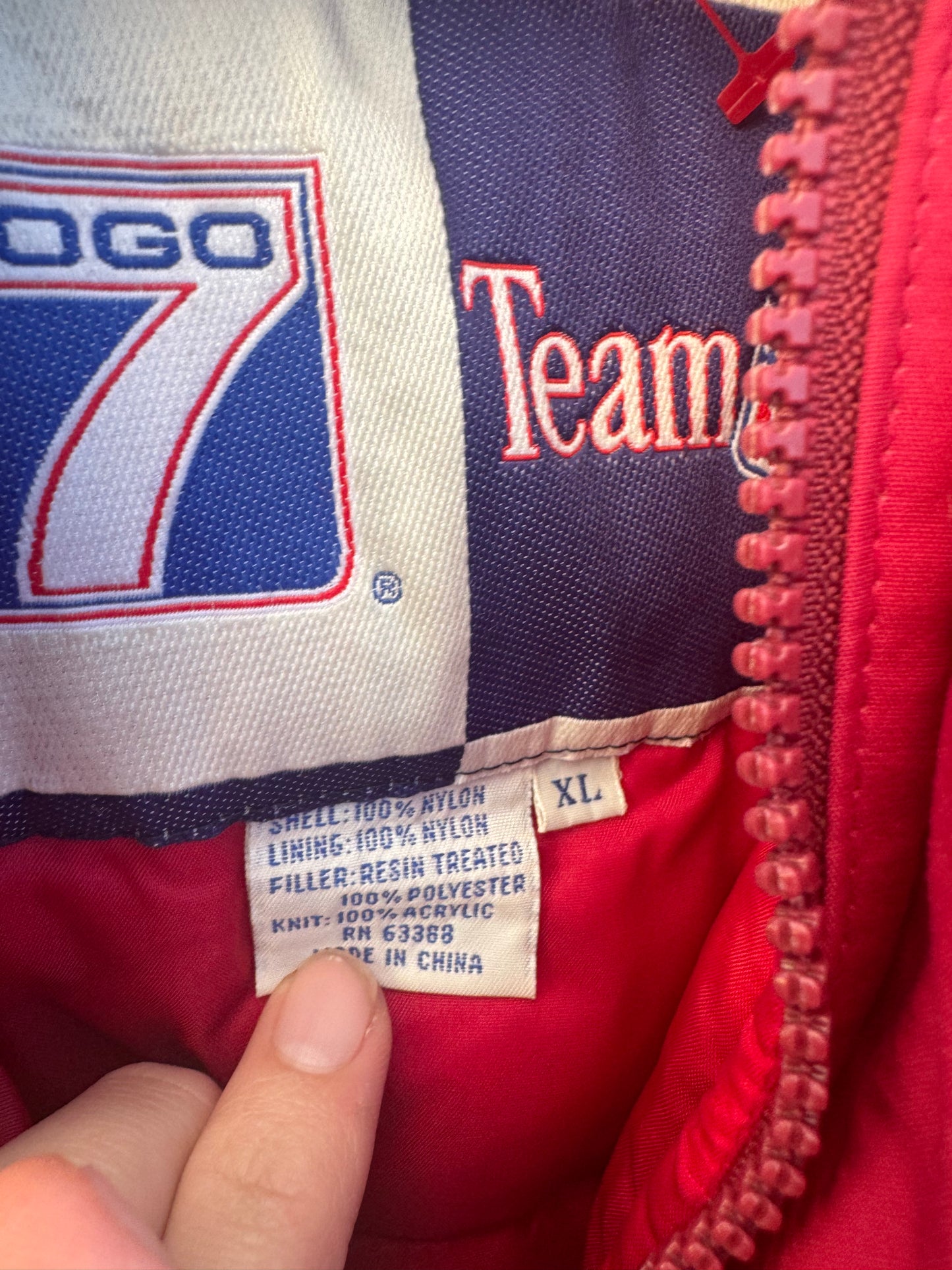 VTG Washington Redskins Puffer Jacket XL