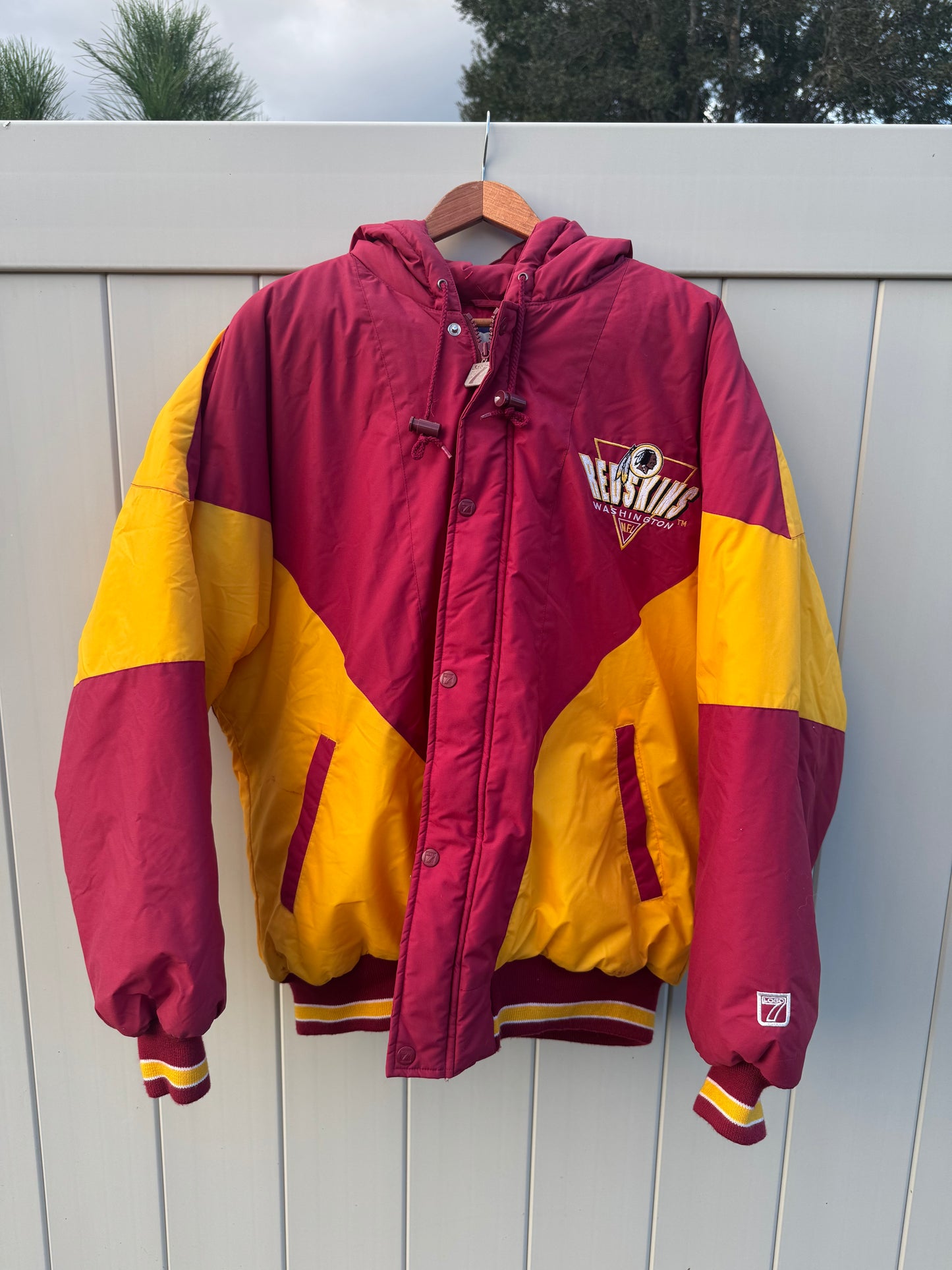 VTG Washington Redskins Puffer Jacket XL