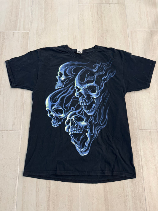 Blue Skulls T-shirt